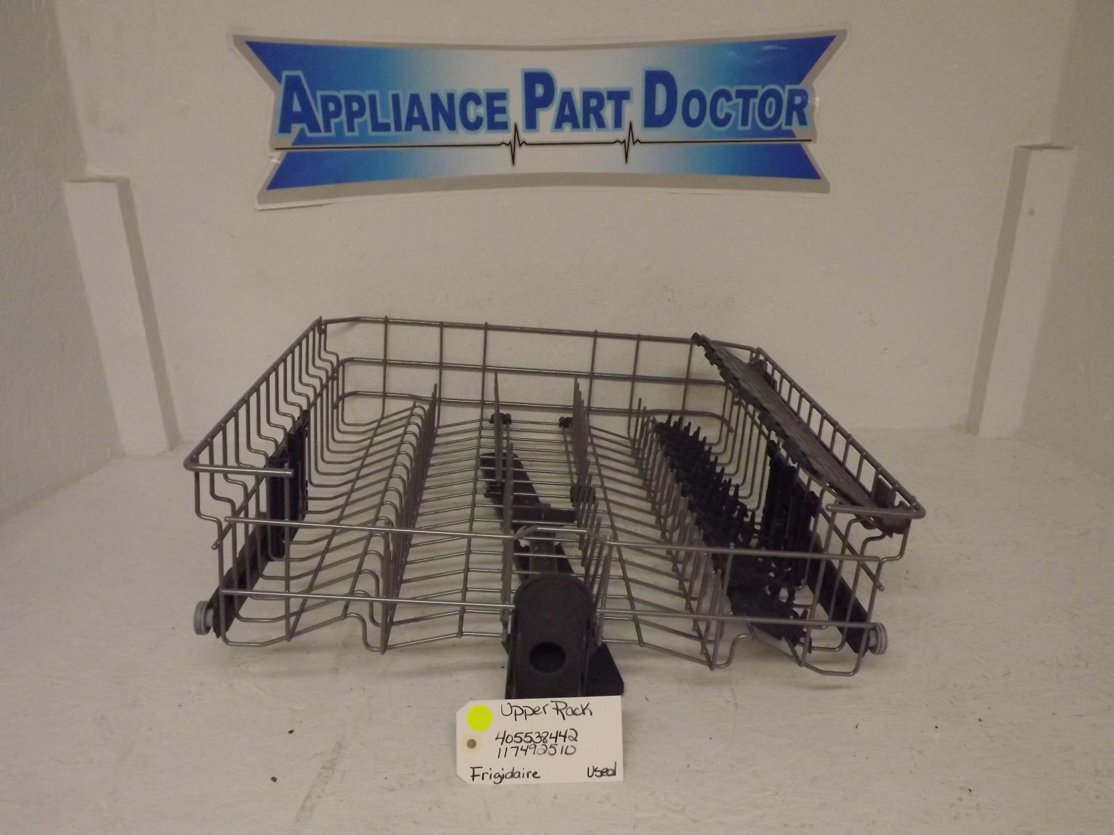 Frigidaire Dishwasher 405538442 117492510 Upper Rack Used Frigidaire Dishwasher 405538442 117492510 Upper Rack Used